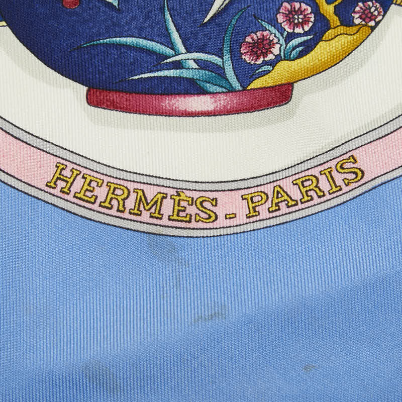 エルメス Qu importe le flacon シルクスカーフ
