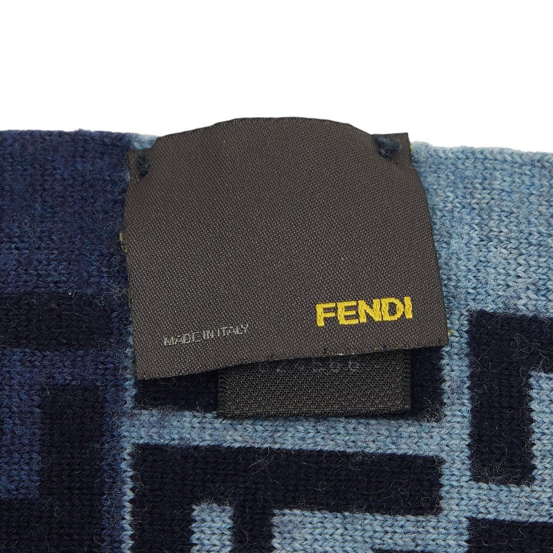 フェンディ ズッカ ウールマフラー