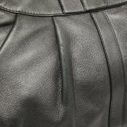 ブルガリ チャンドラ レザー ハンドバッグ