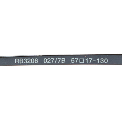 レイバン RB3206 メタルスクエアサングラス