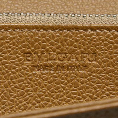 ブルガリ ミレリゲ レザー長財布