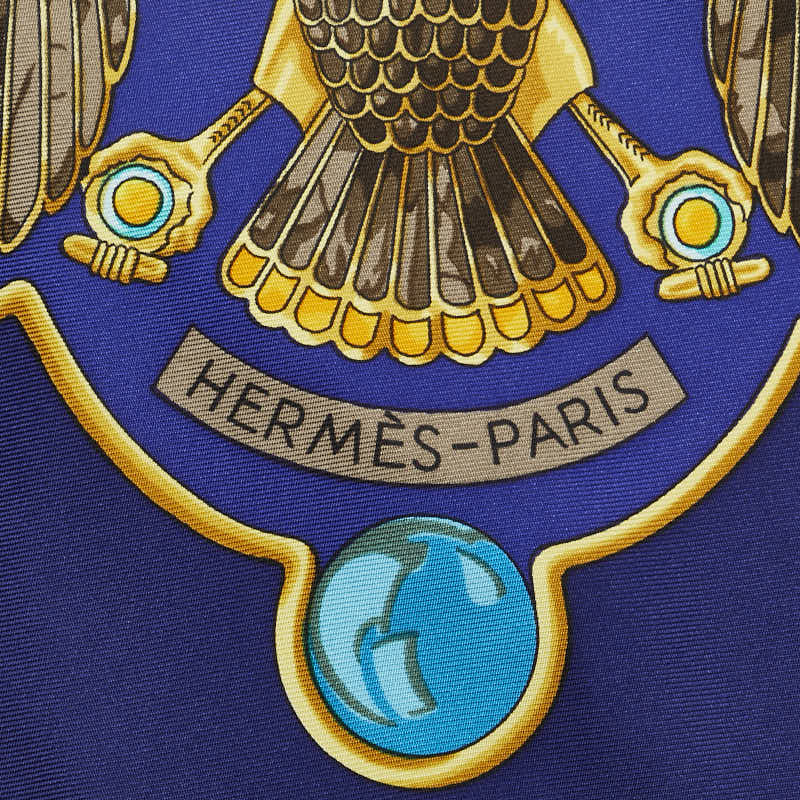 エルメス カティ シルクスカーフ