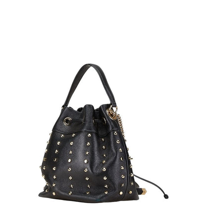 ジミーチュウ BON BON BUCKET S レザー2wayバッグ