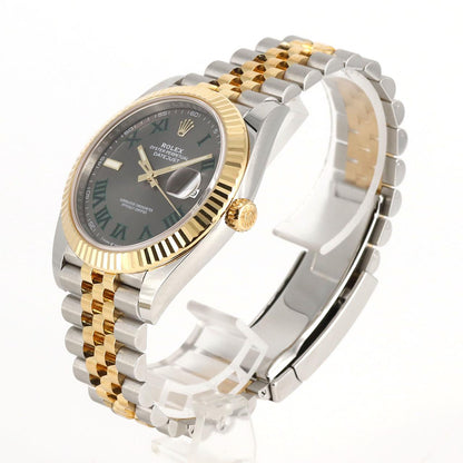 ロレックス デイトジャスト ステンレス x イエローゴールド