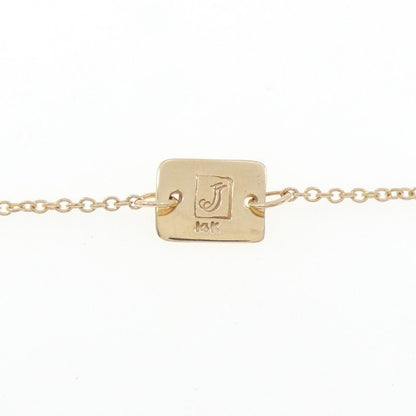 14K イエロー ゴールド ダイヤモンド ネックレス