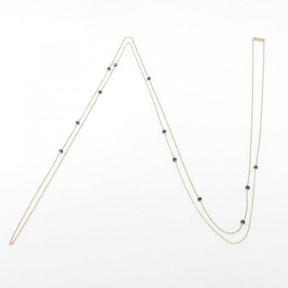 14K イエロー ゴールド ダイヤモンド ネックレス