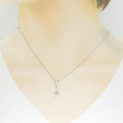Pt850 ダイヤモンド ネックレス