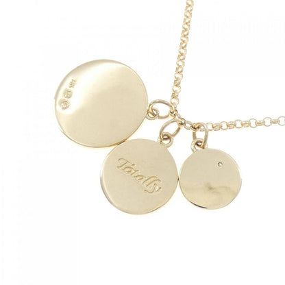 14K イエロー ゴールド ダイヤモンド ネックレス