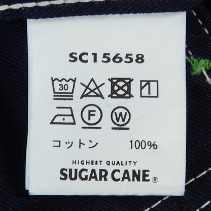 シュガーケーン ストライプウールコート