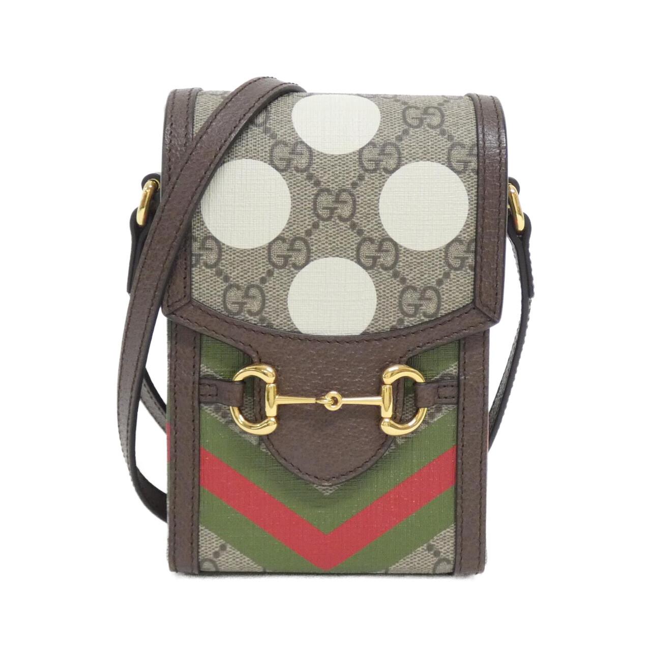 グッチ GUCCI HORSEBIT 1955 GGスプリーム ショルダーバッグ