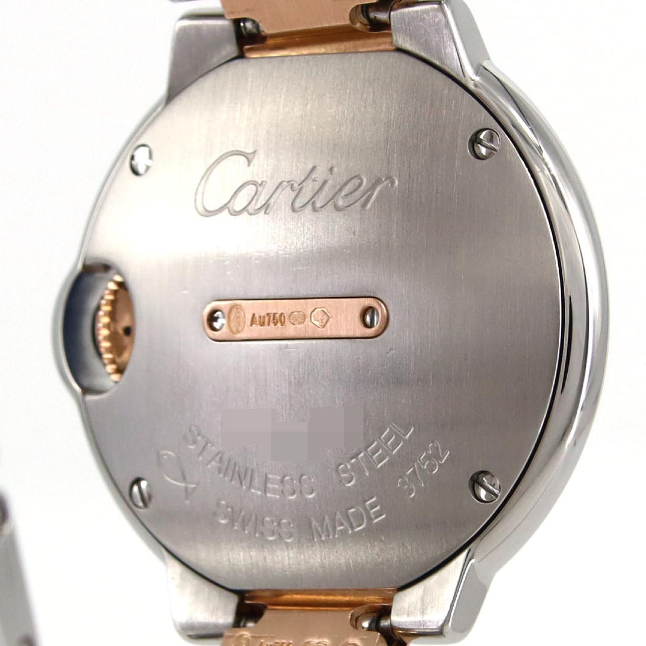 カルティエ バロンブルー Au750 クォーツ