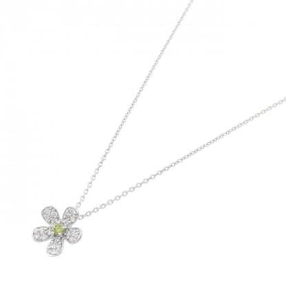 ポンテヴェキオ Au750 ダイヤモンドフラワーネックレス