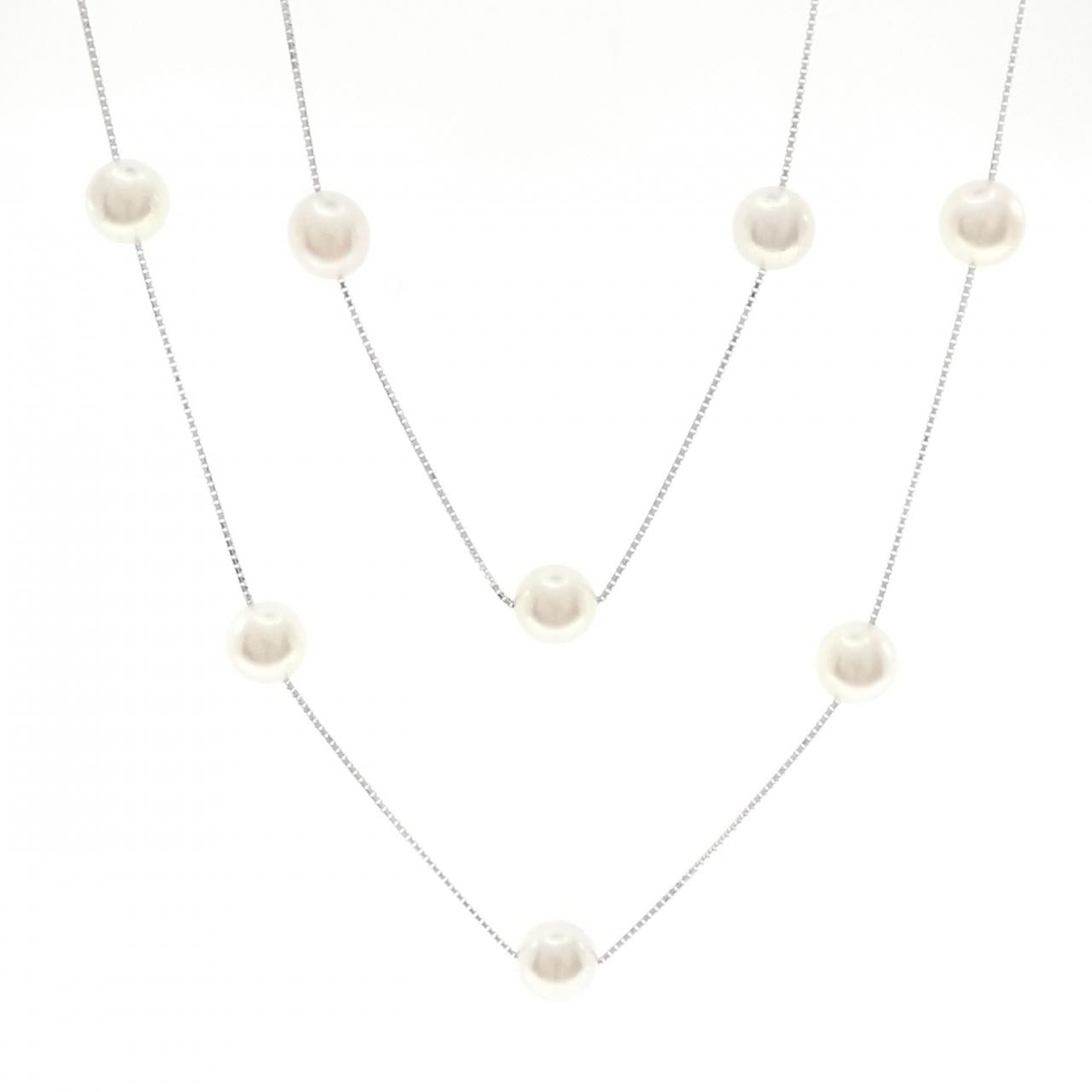 アコヤパール K18WG ネックレス