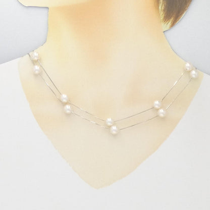 アコヤパール K18WG ネックレス