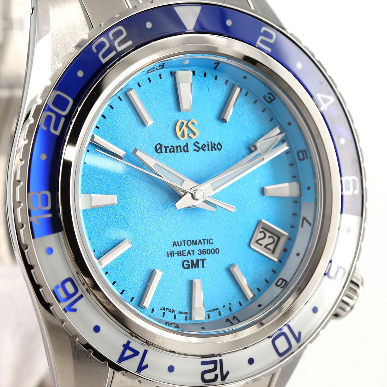 セイコー グランドセイコー GMT ステンレススチール メンズ 限定