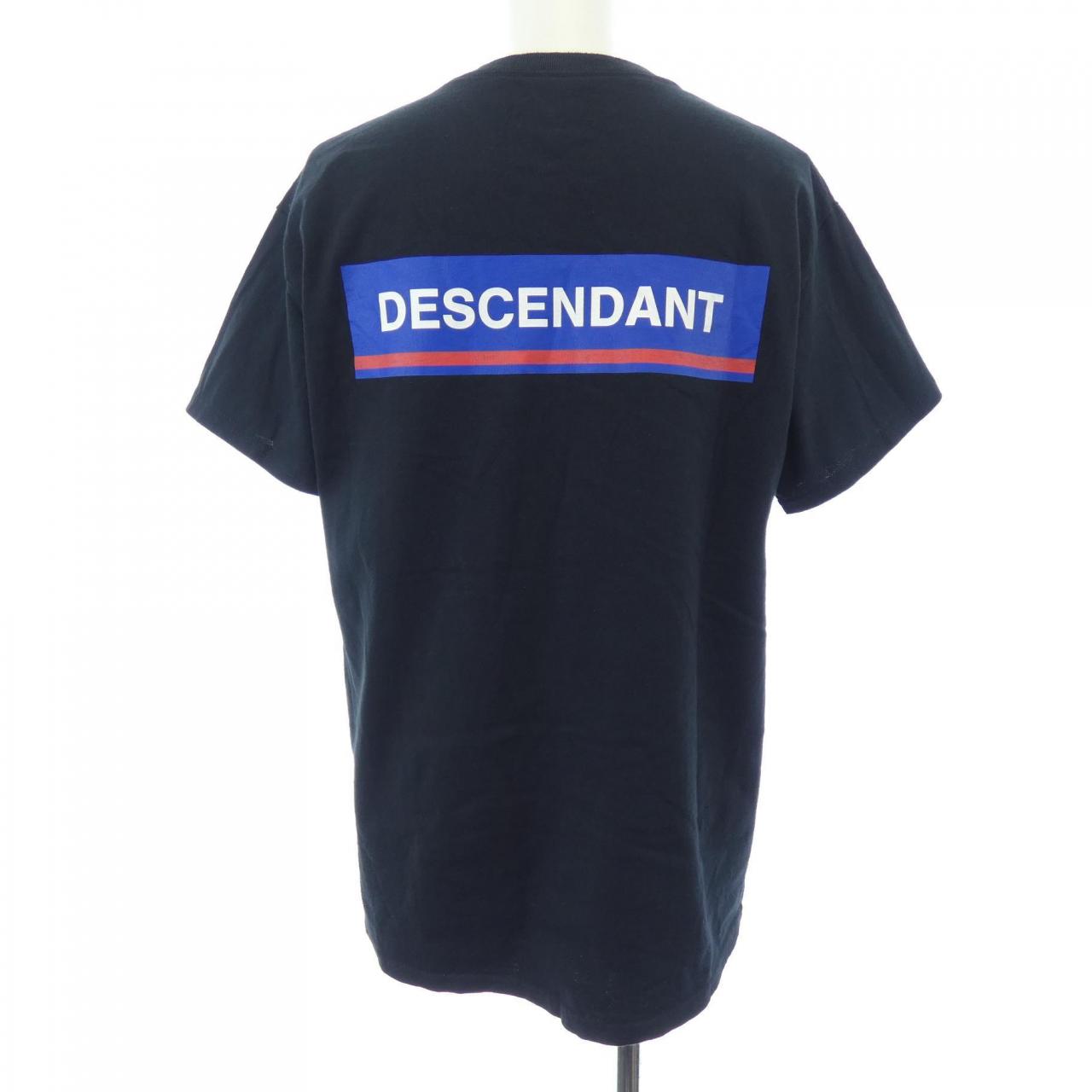 ディセンダント コットンTシャツ