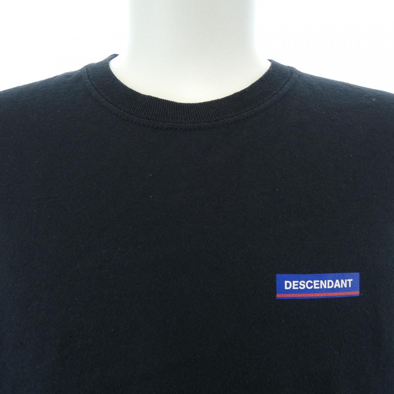 ディセンダント コットンTシャツ
