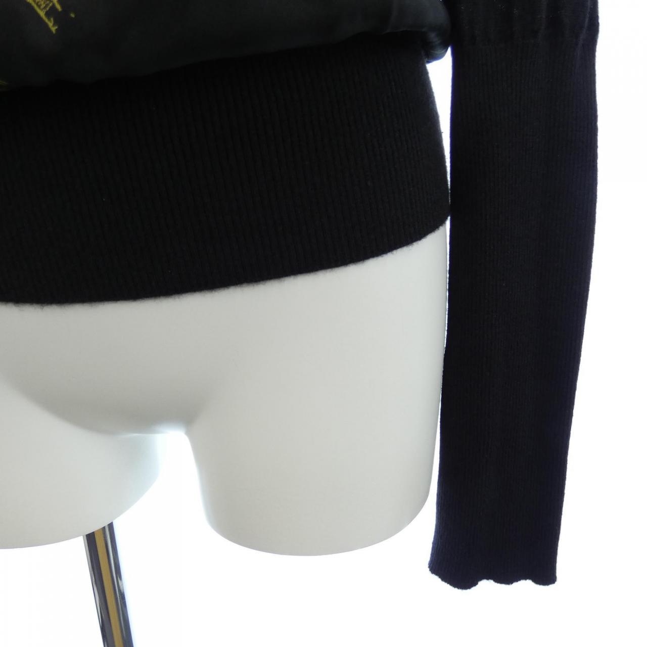 エルメス シルクカシミヤトップス