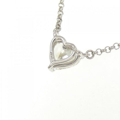 PT900 PT850 ダイヤモンド ハートシェイプ ネックレス