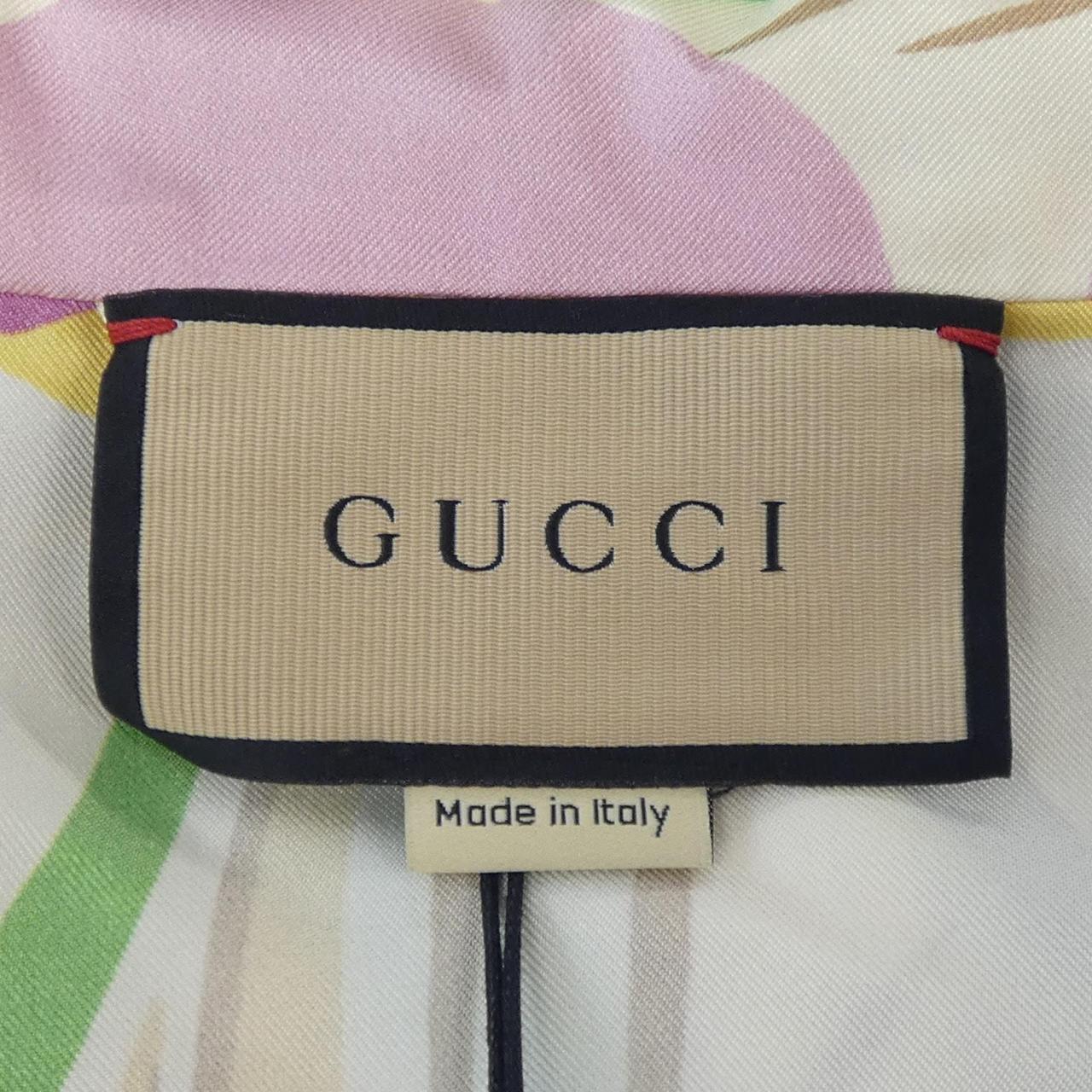 グッチ シルクシャツ