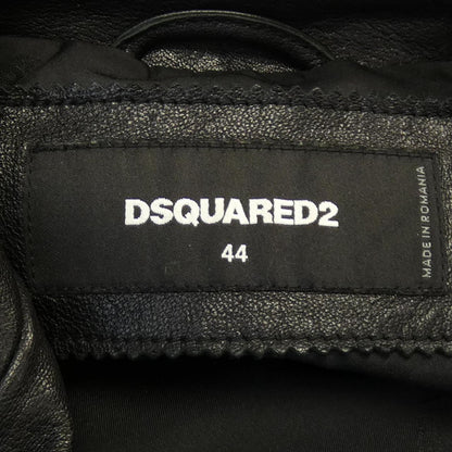 Dsquared2 S74AM0877 レザー ライダース ジャケット