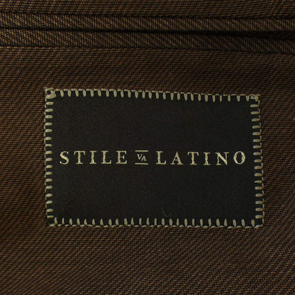 Stile Latino Napoli チェック ウール ジャケット
