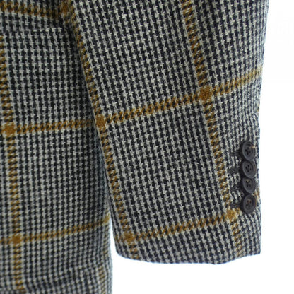Stile Latino Napoli チェック ウール ジャケット