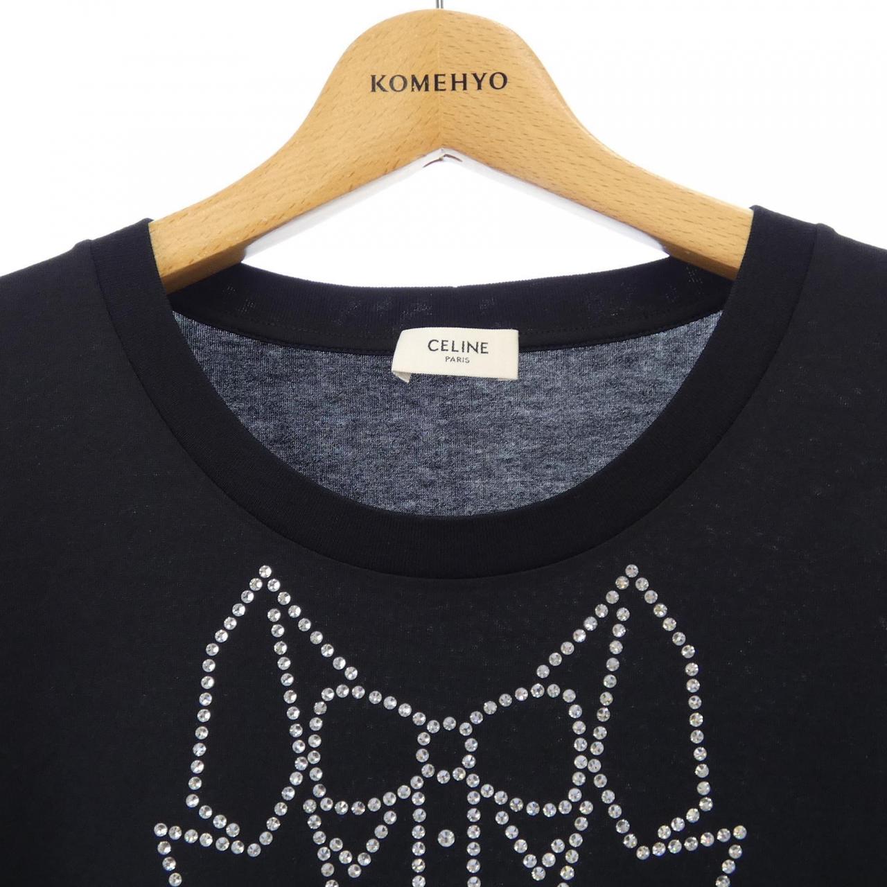 セリーヌ コットンTシャツ