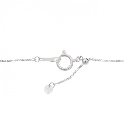 K18ホワイトゴールドダイヤモンドネックレス