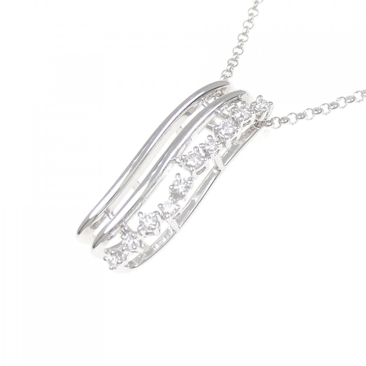 Tasaki Au750 ダイヤモンド ネックレス