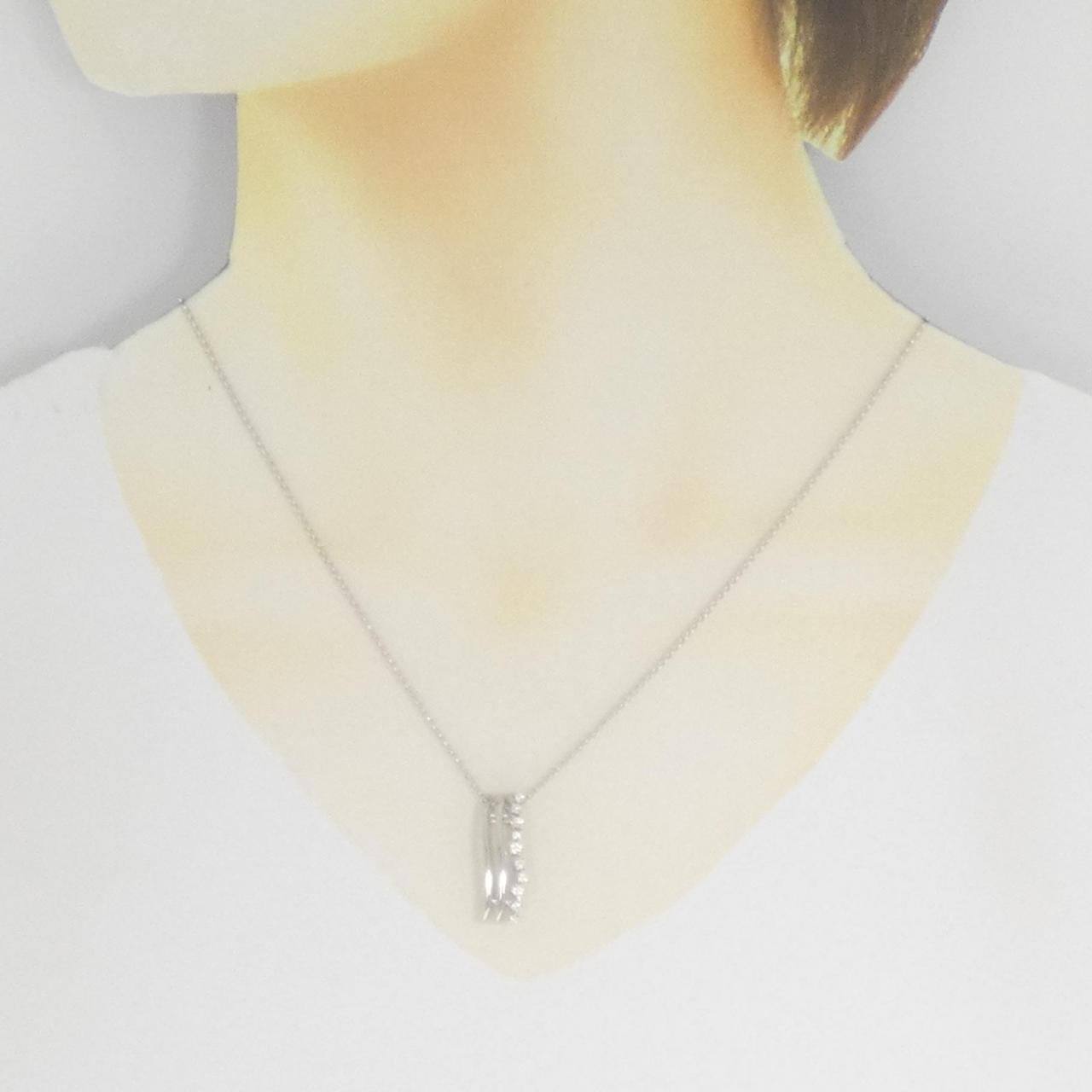 Tasaki Au750 ダイヤモンド ネックレス