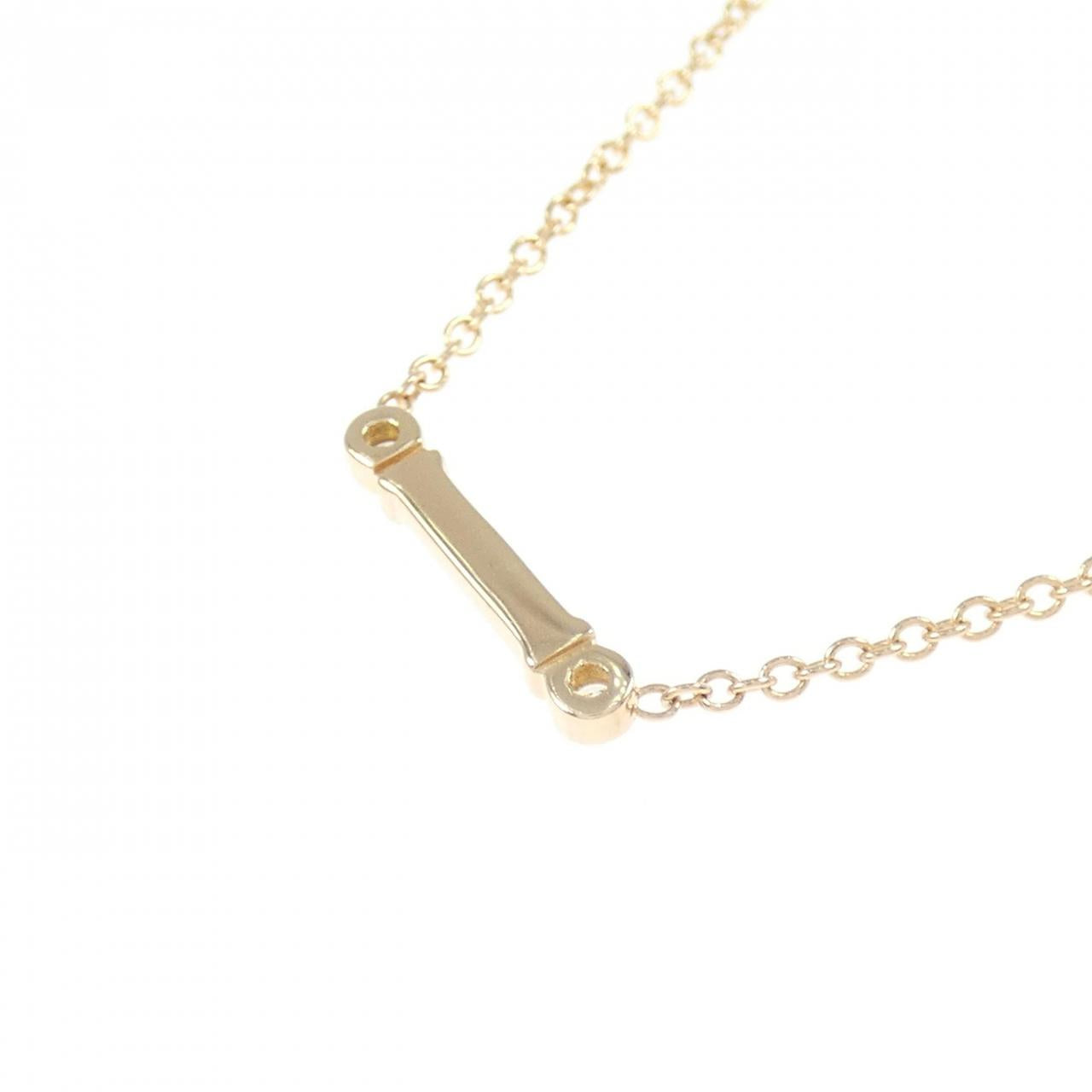 ティファニー フルール ド リス ステム Au750 ネックレス