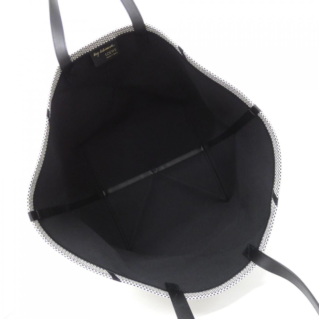 ロエベ PUZZLE FOLD TOTE XXL キャンバス カーフ トートバッグ