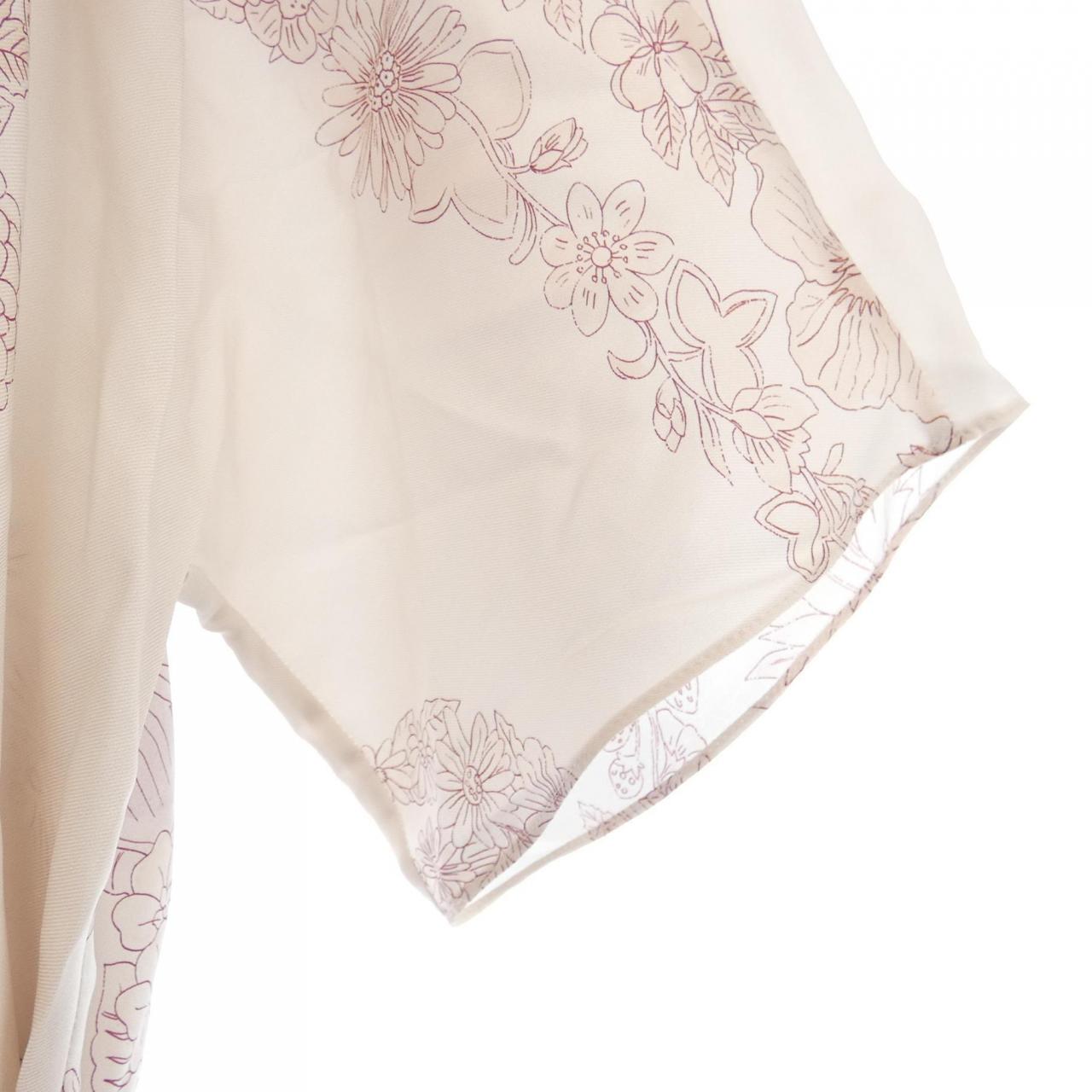 エルメス 5E0579D138 シルクワンピース