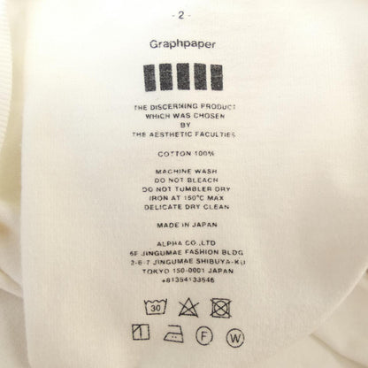 グラフペーパー コットンTシャツ
