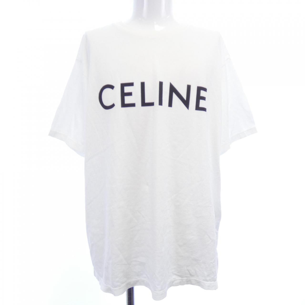 セリーヌ コットンTシャツ