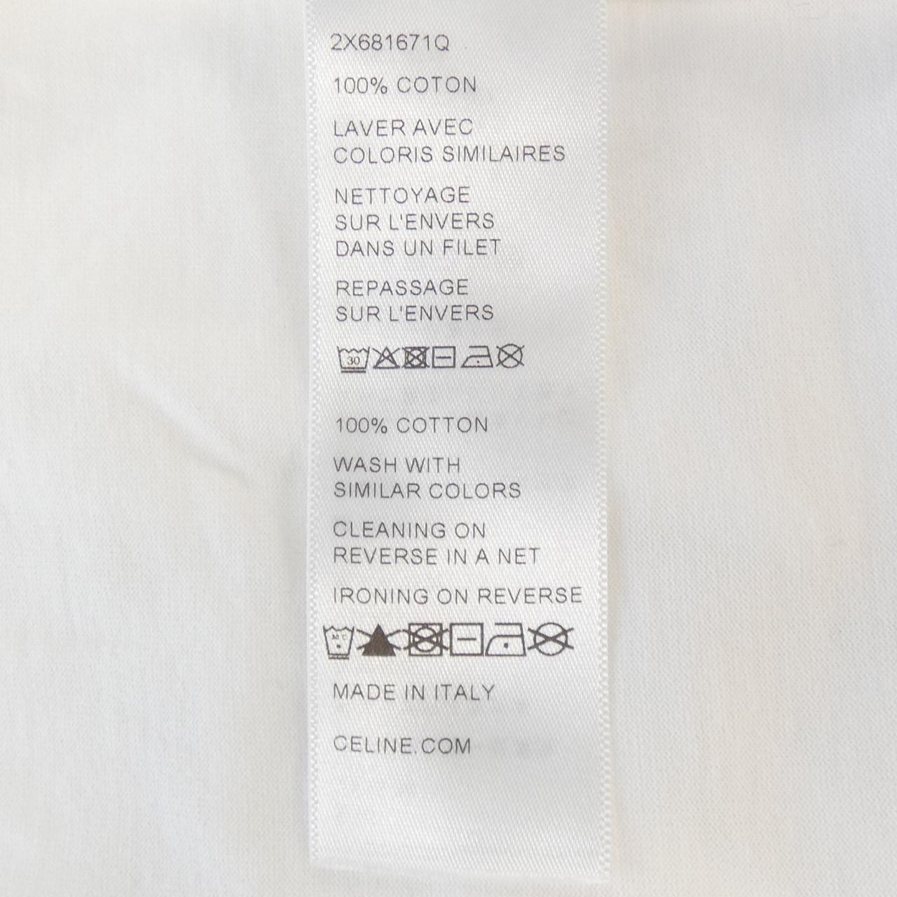 セリーヌ コットンTシャツ