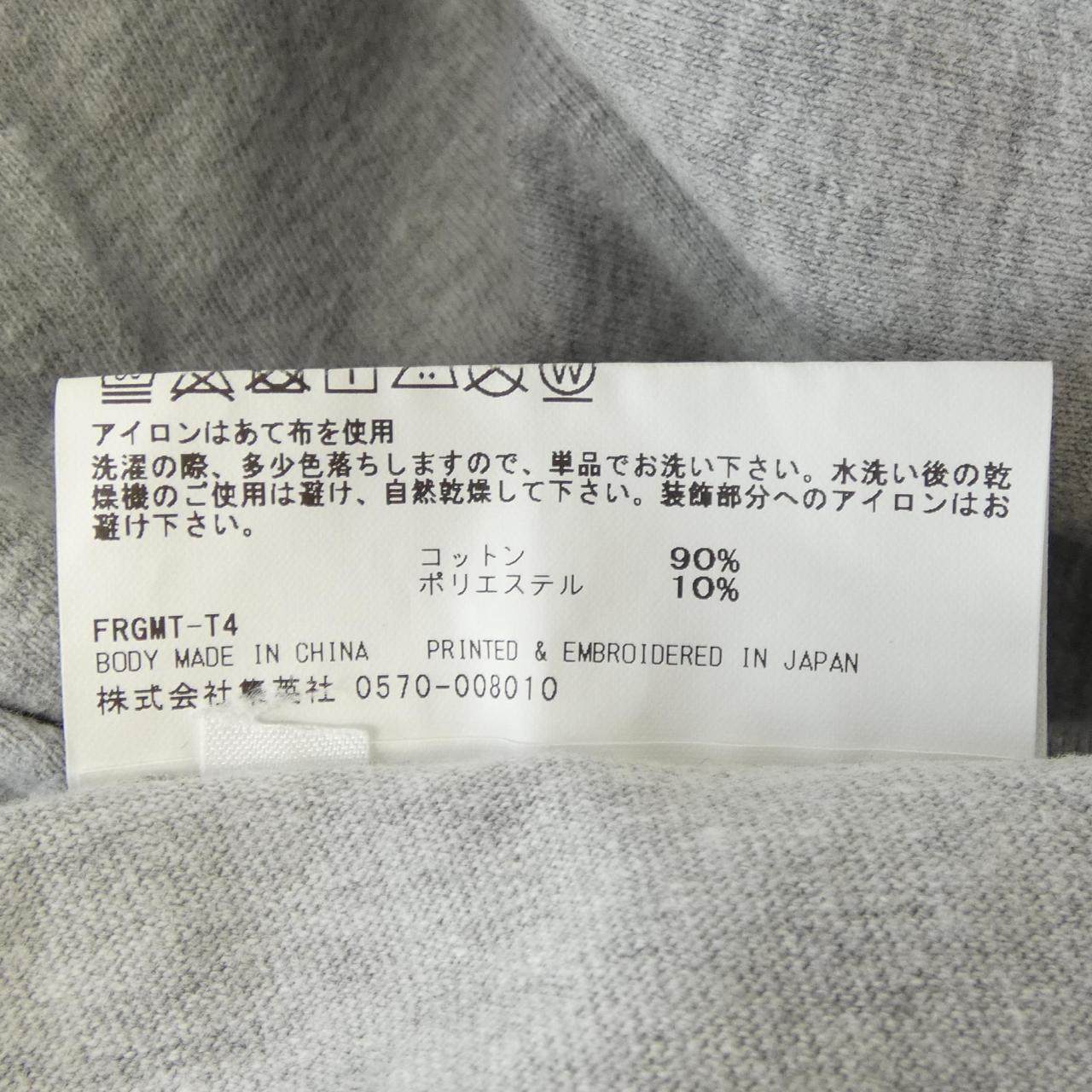 フラグメントデザイン コットンTシャツ