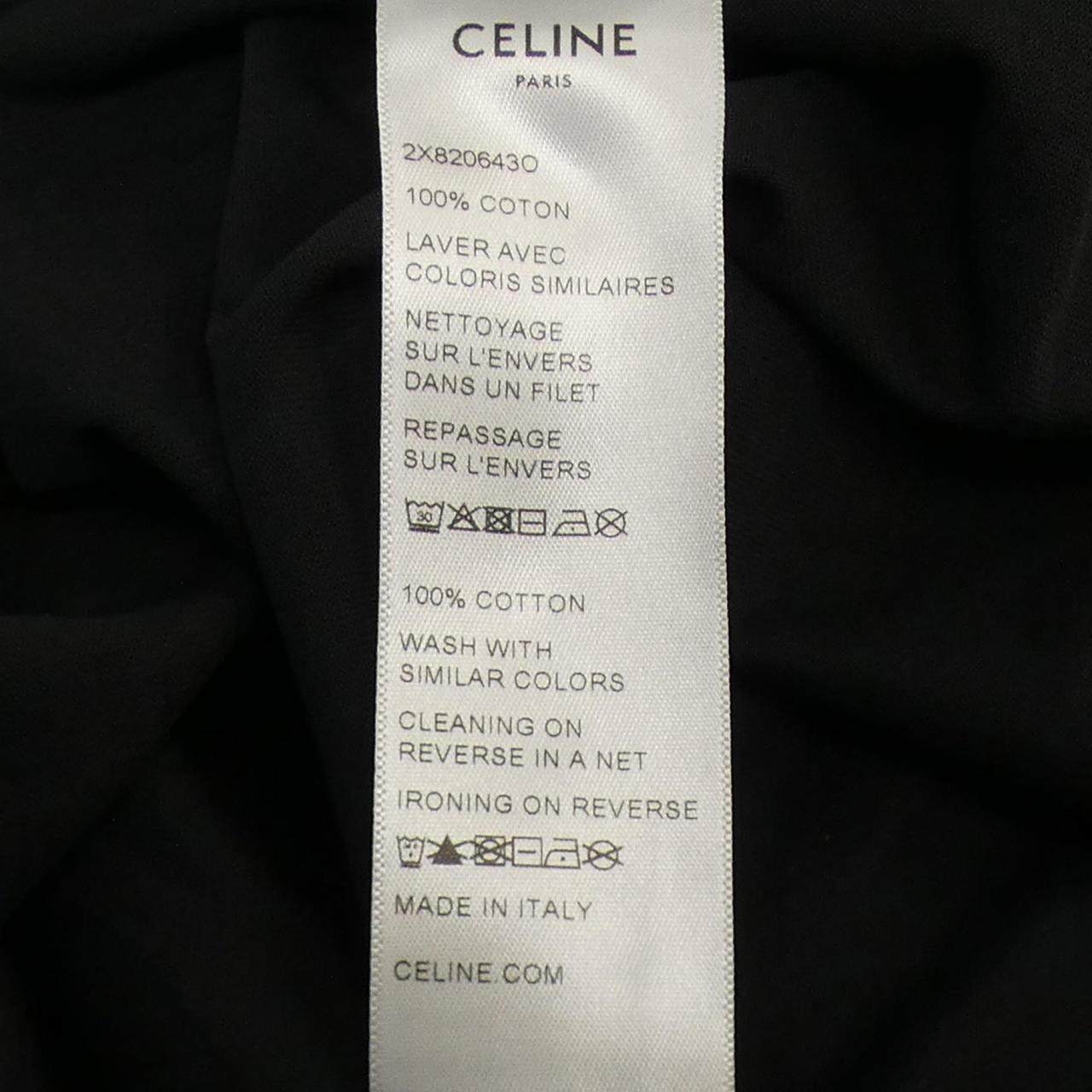 セリーヌ コットンTシャツ