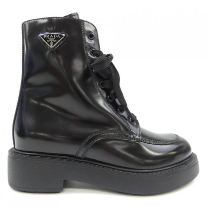 プラダ 1T647N ブラッシュド レザー ブーツ