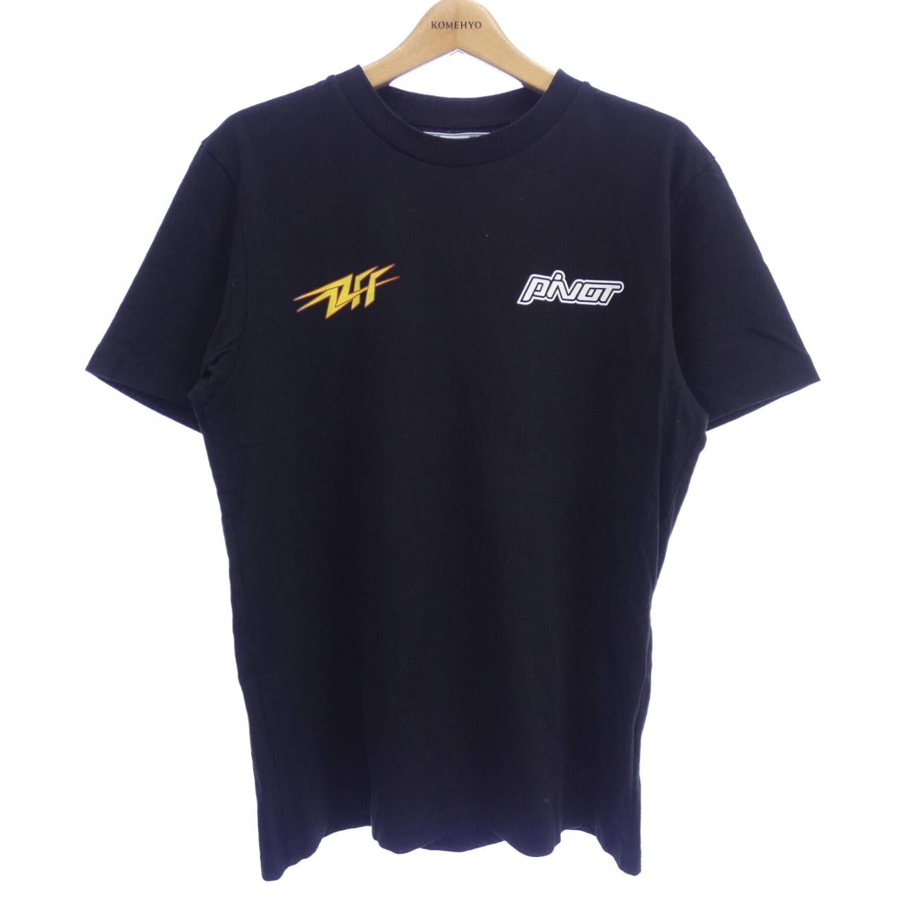 オフホワイト コットンTシャツ