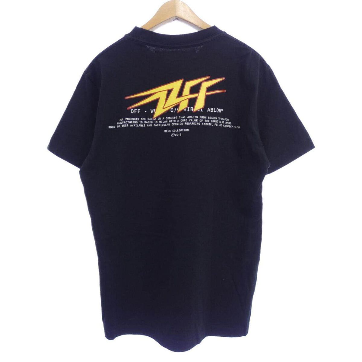 オフホワイト コットンTシャツ