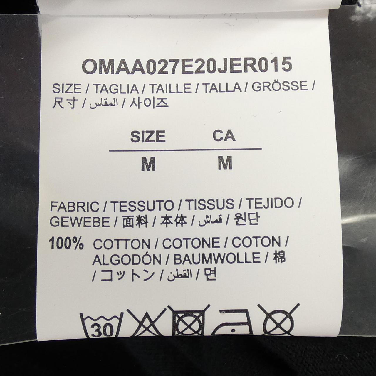 オフホワイト コットンTシャツ