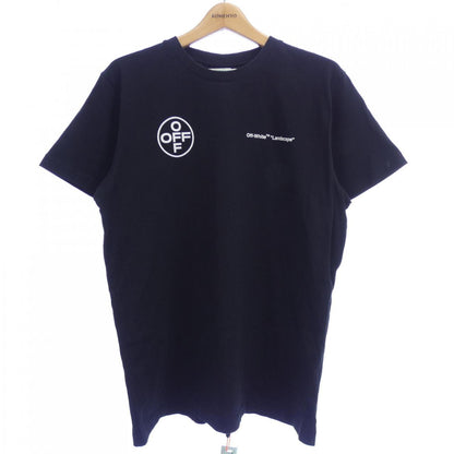 オフホワイト コットンTシャツ