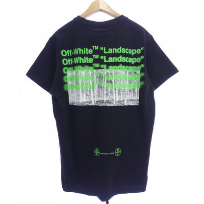 オフホワイト コットンTシャツ