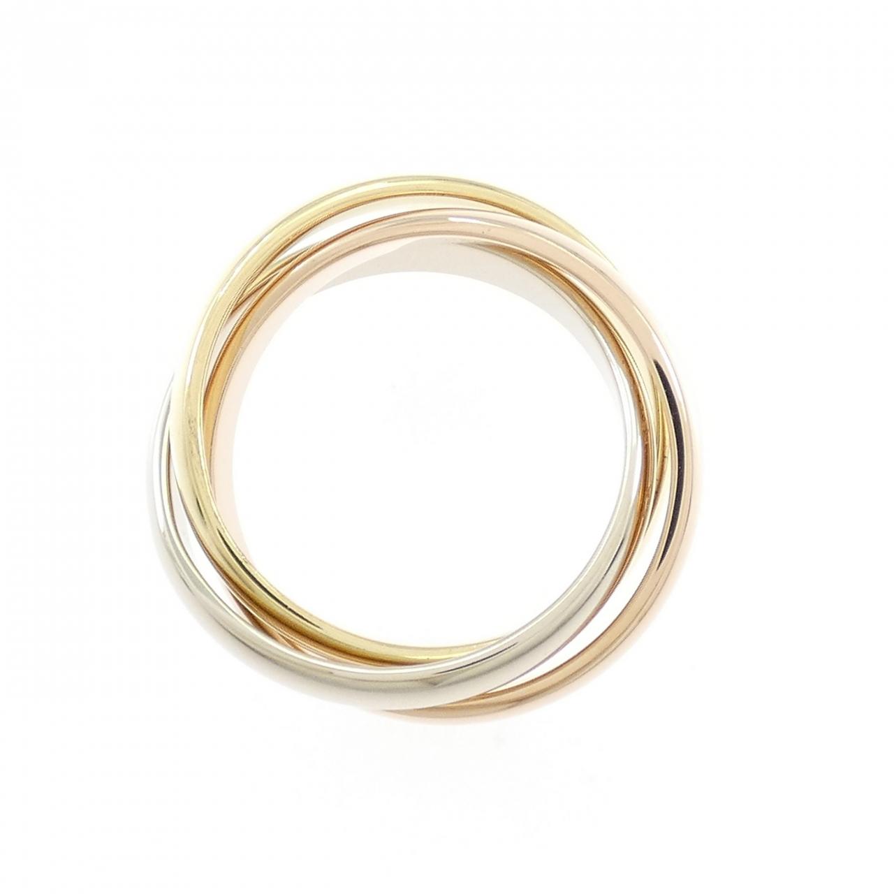 カルティエ トリニティ Au750 リング 13号