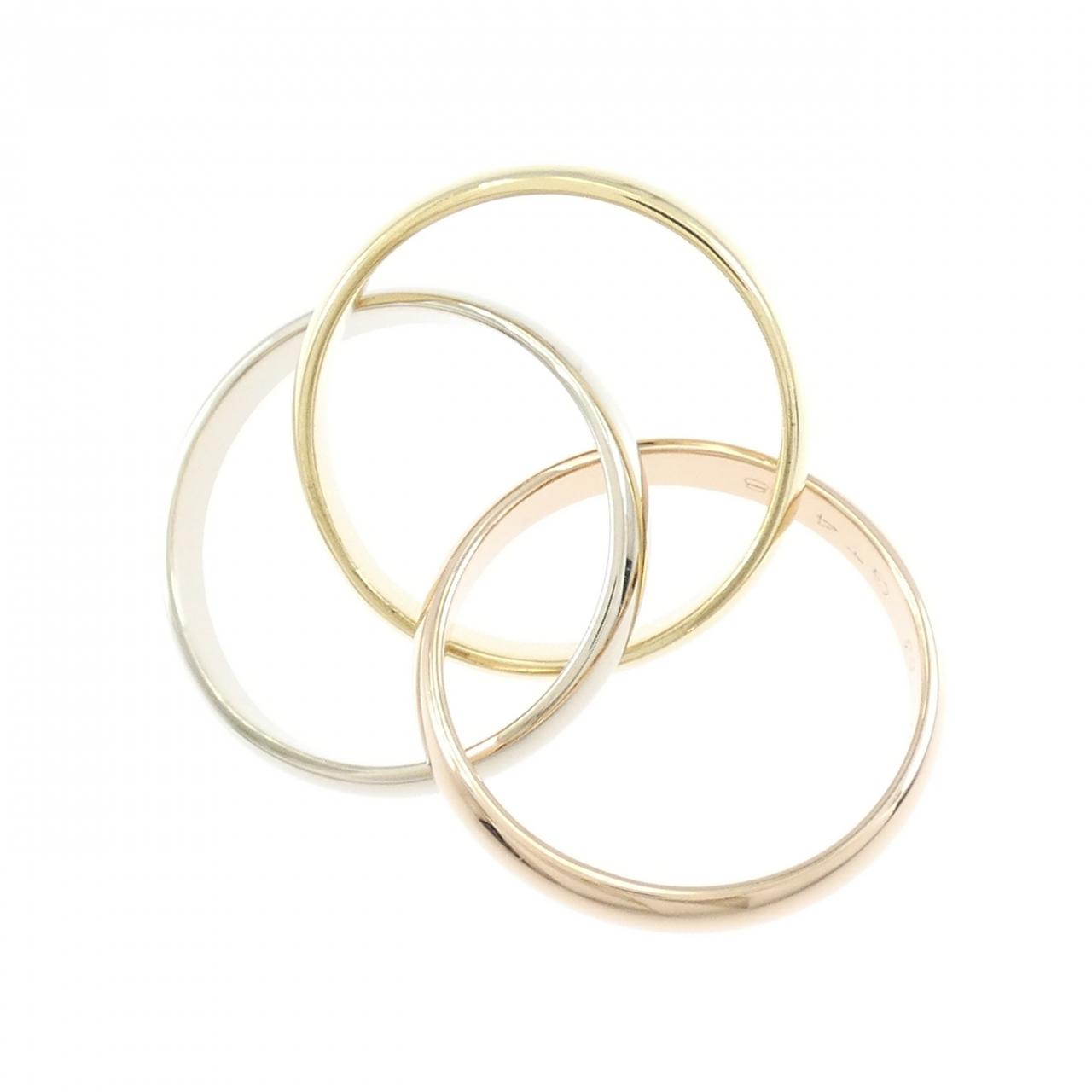 カルティエ トリニティ Au750 リング 13号