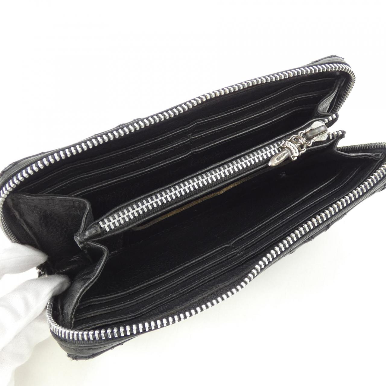 クロムハーツ REC F ZIP CEME QWLT 925 財布