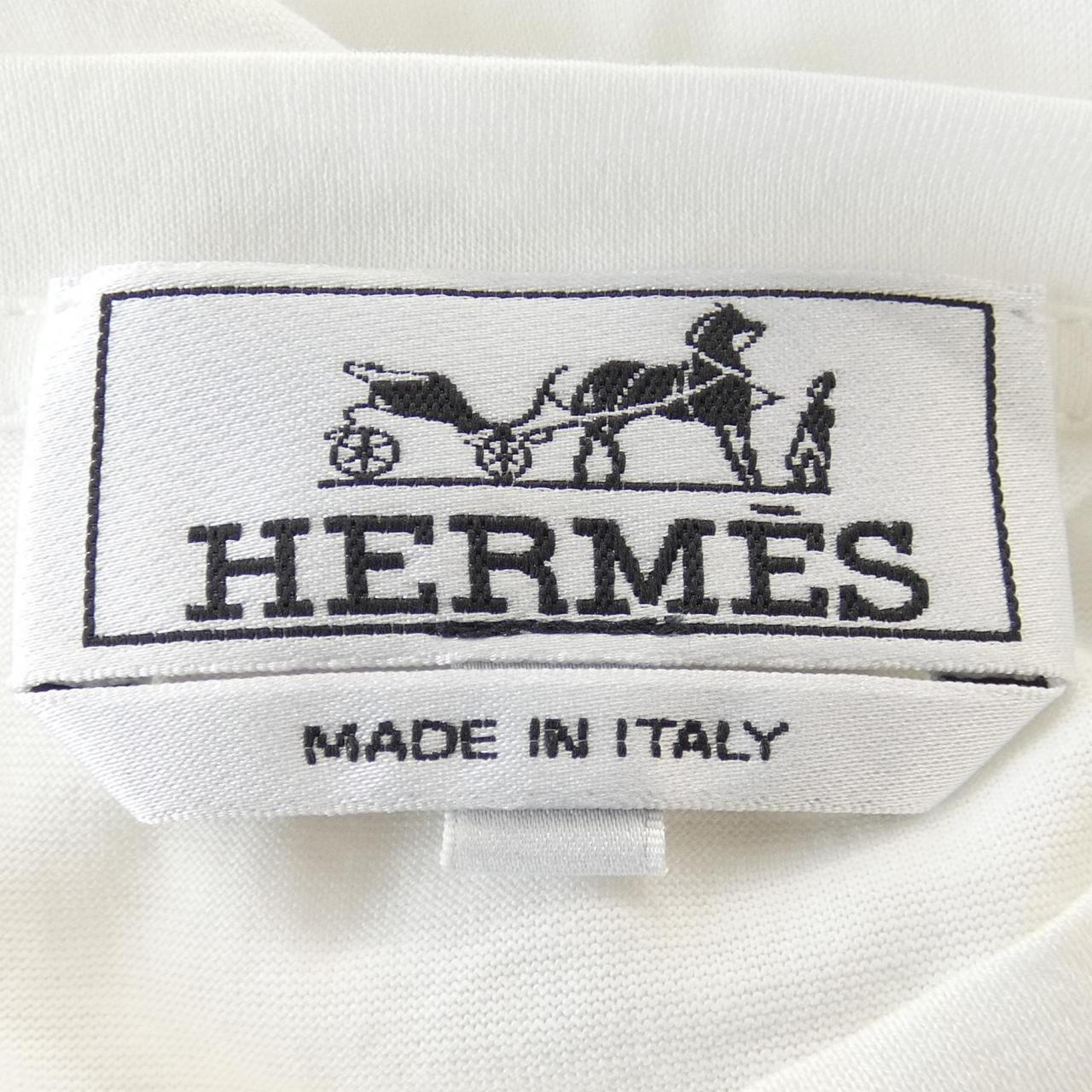 エルメス Tシャツ コットン Tシャツ XS