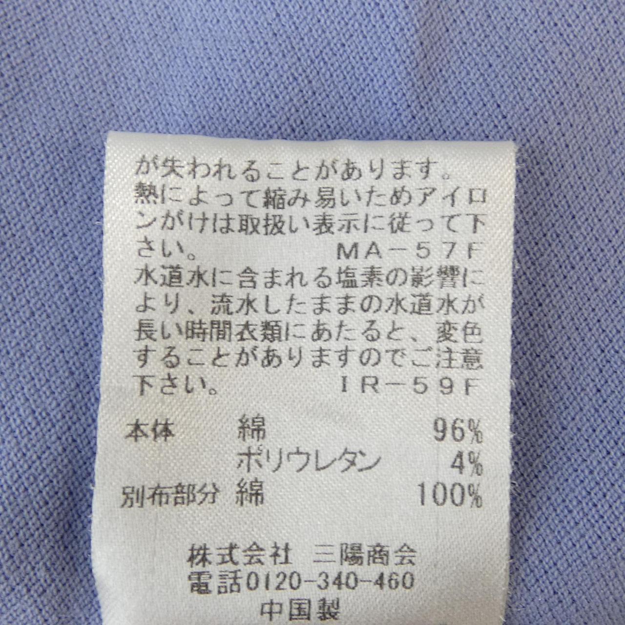 ブルーレーベルクレストブリッジ コットンポロシャツ